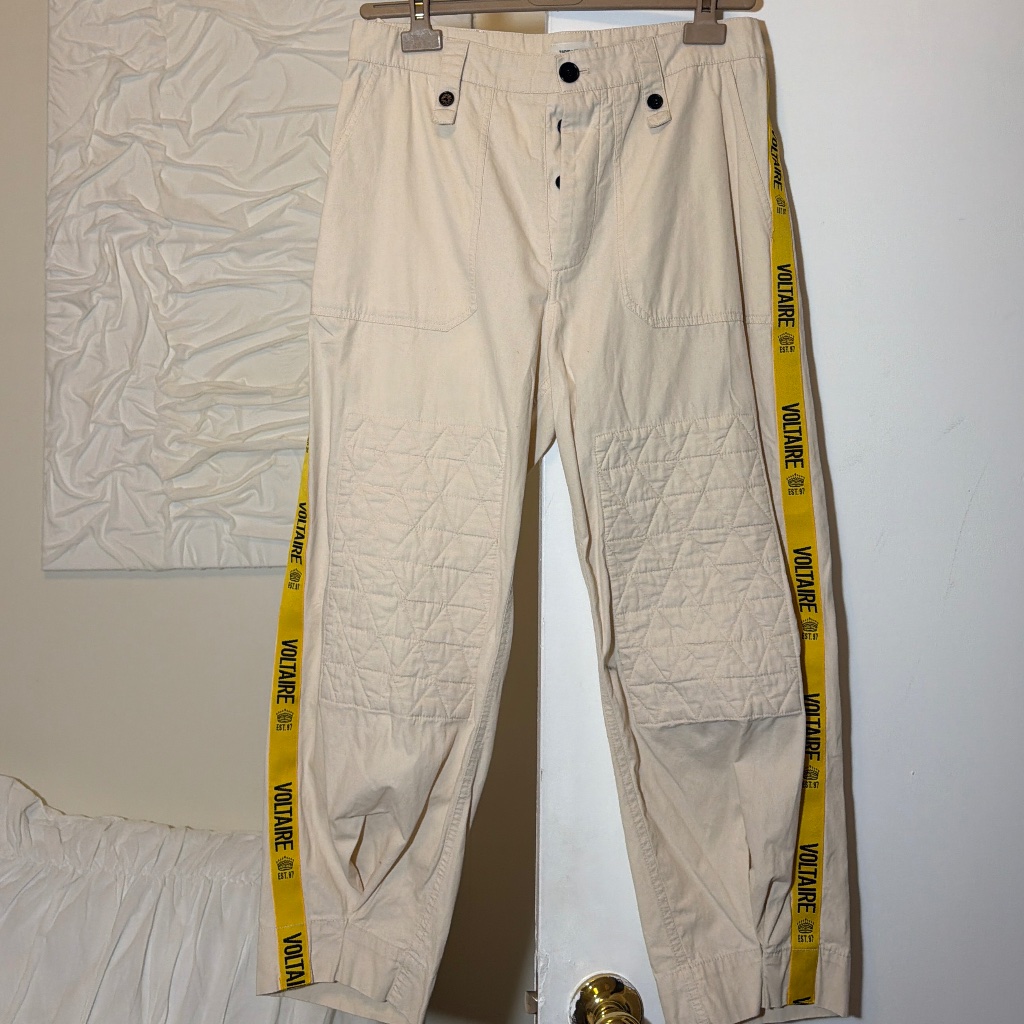 Zadig & Voltaire Pilote Cotton Cargo Utility Pants
